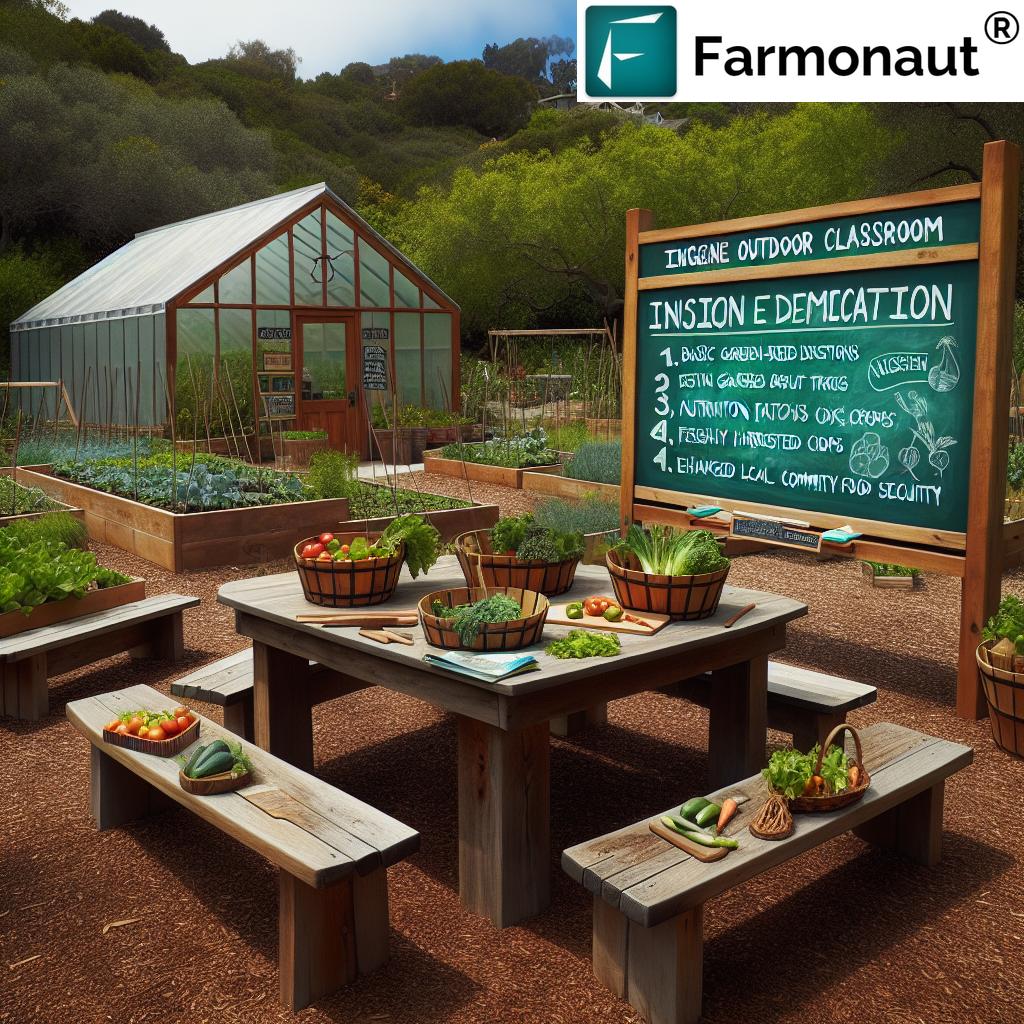 Children gardening in Los Angeles