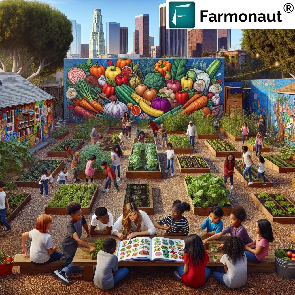 Transforming Los Angeles How Urban Gardening Tackles Food Insecurity and Boosts Childrens Health 1