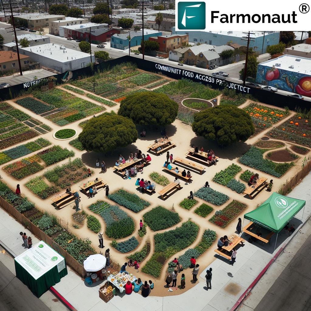 Children gardening in Los Angeles