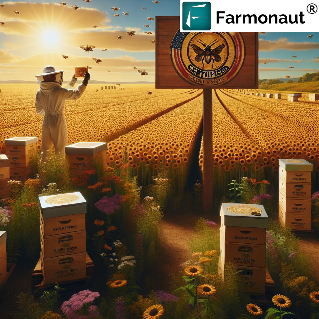 U.S. Farmed Certified Honey Supporting Sustainable Agriculture and American Farmers Livelihoods 1