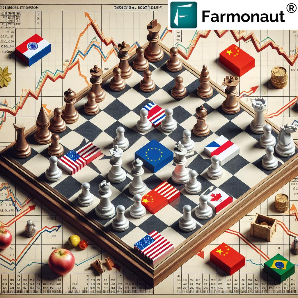 US Trade War Escalates Global Economic Impact and Farmonauts Agricultural Solutions 1