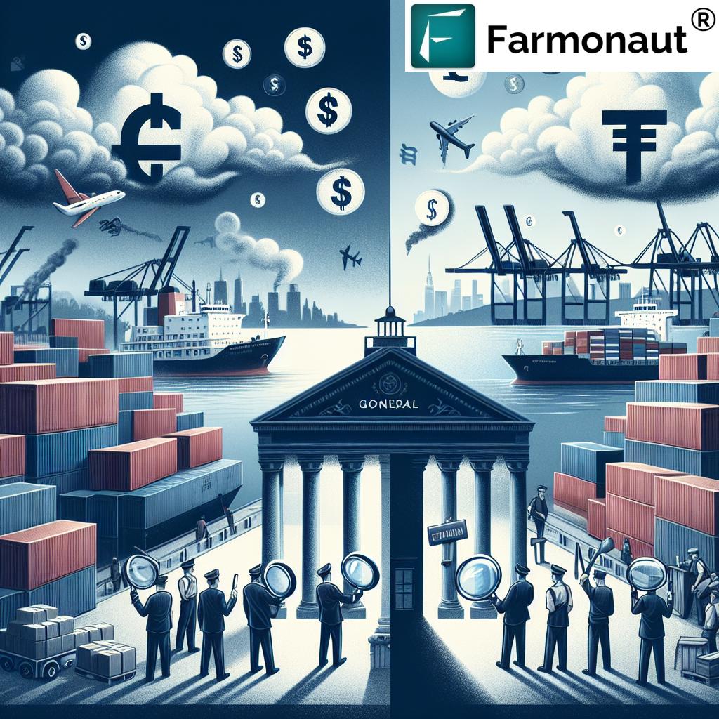 US Trade War Escalates: Global Economic Impact and Farmonaut's Agricultural Solutions