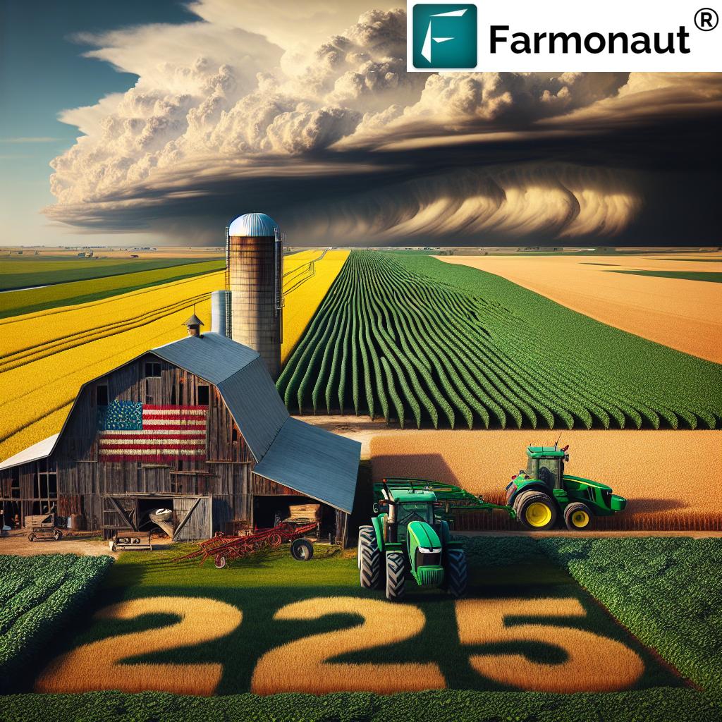 Urgent U.S. Farmers Face Financial Crisis as 2025 Farm Bill Looms Farmonaut Analyzes Impact on Crop Insurance and Safety Nets 1