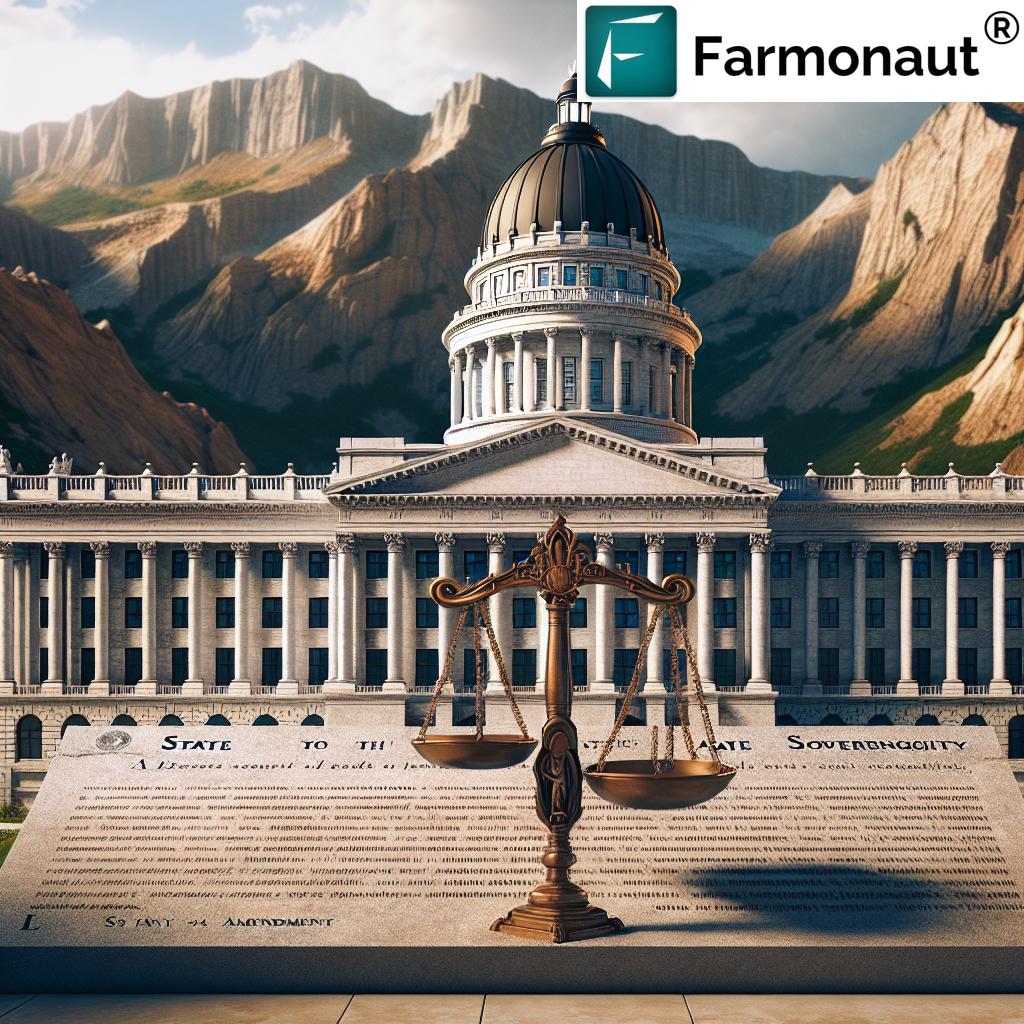 Utahs Legislative Battle Reinforcing State Sovereignty and Limiting Federal Overreach 1