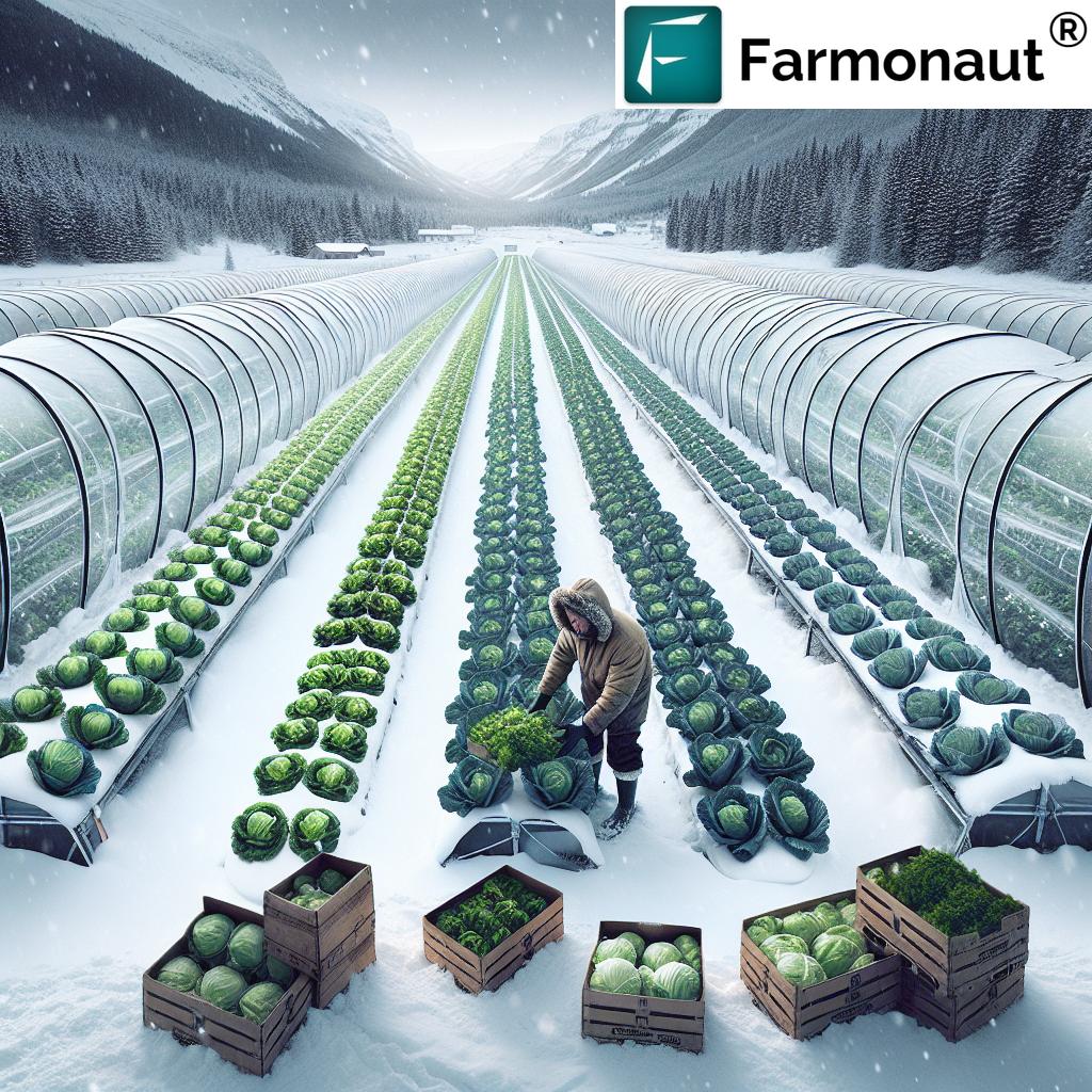 Winter Farming Revolution How Montanas High Tunnel Techniques Yield Fresh Greens Year Round 1