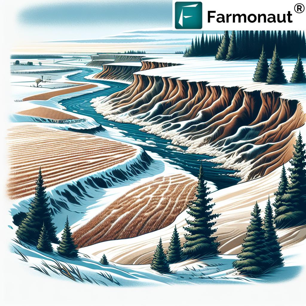 Winter Soil Erosion in North Dakota Sustainable Practices for Topsoil Conservation and Water Quality 1