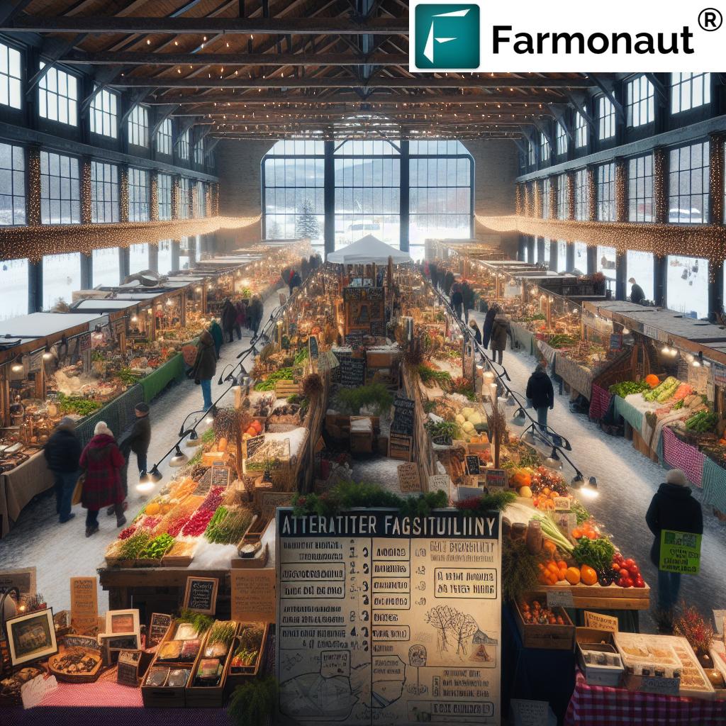 Sustainable Winter Farmers Market in Brattleboro Celebrating Vermonts Agricultural Heritage and Future 1