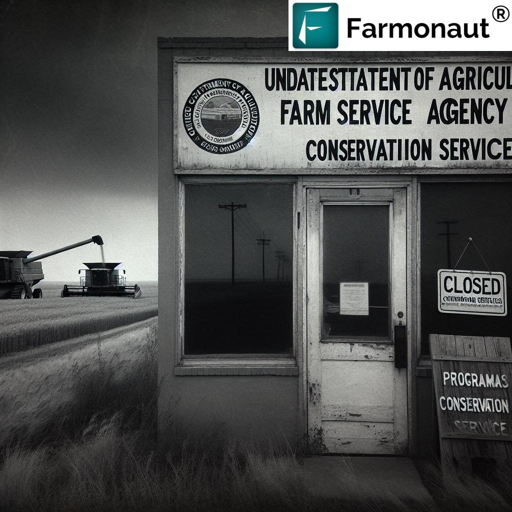 USDA Office Closures Impact on Oklahoma Farmers and Rural Development Services 1