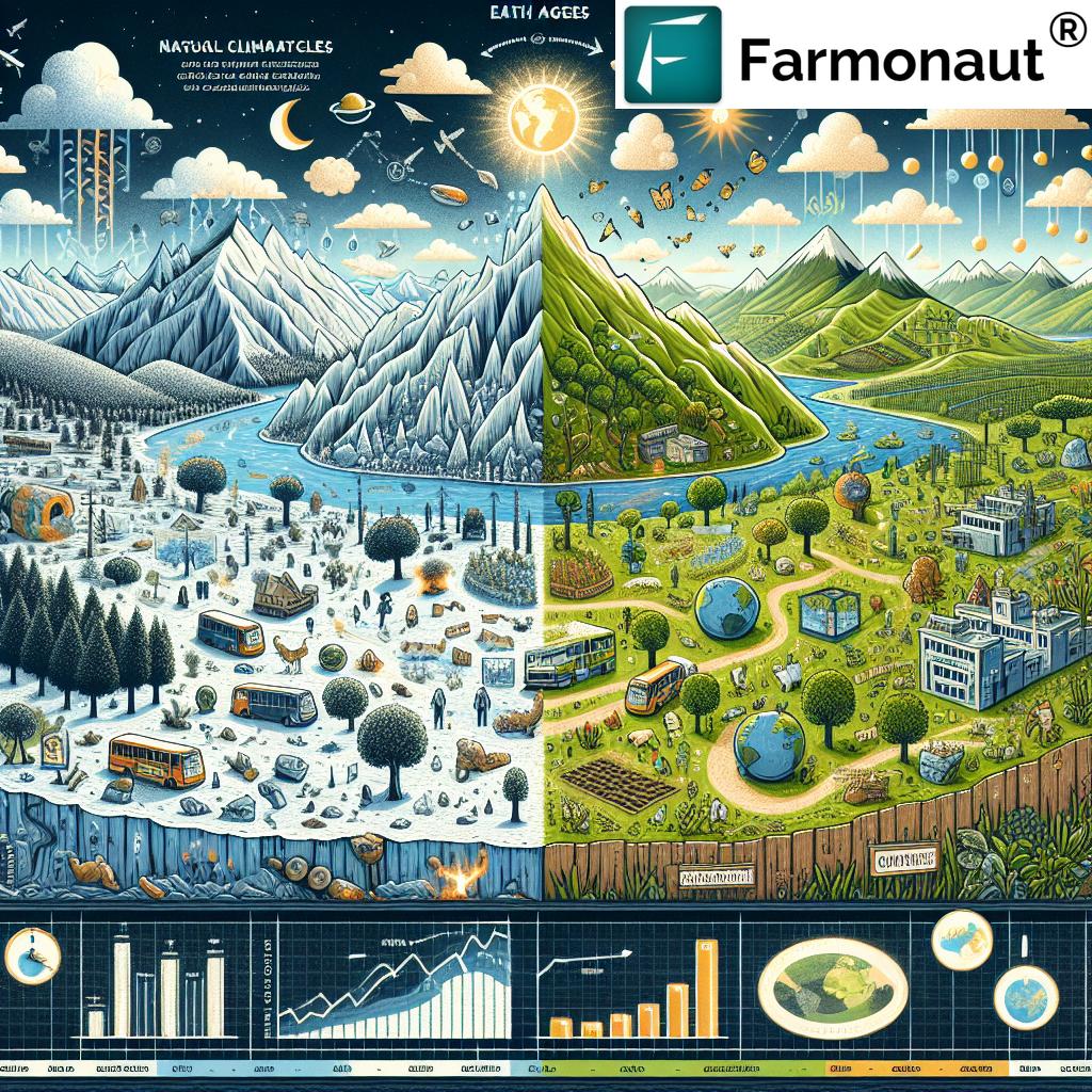 Human impact on Earth's climate cycles