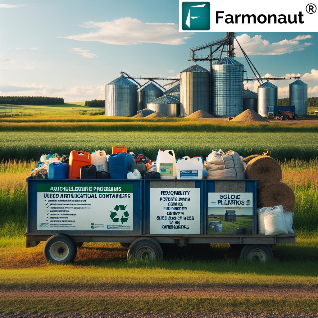 Agricultural Recycling in Canada: 2.2M kg Plastics Saved in 2024