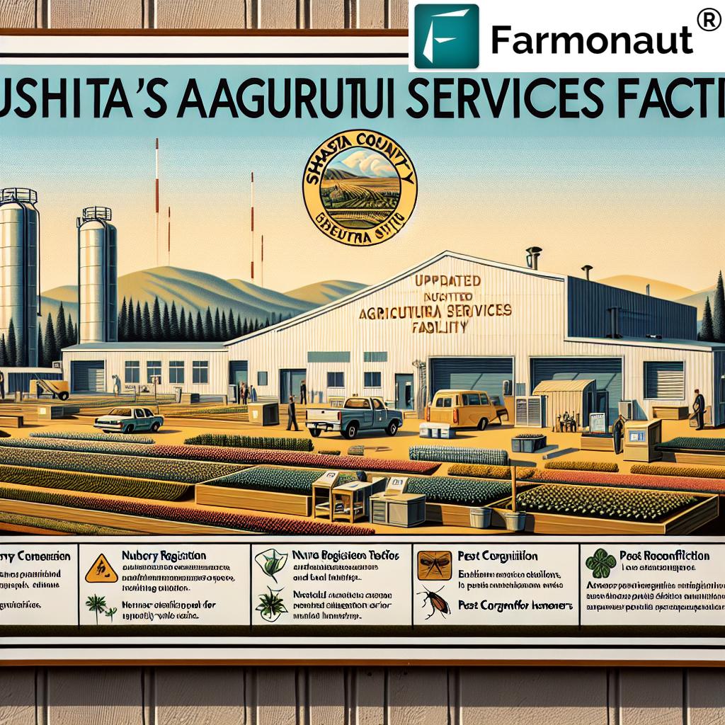 agricultural services in Shasta County at Redwood Blvd