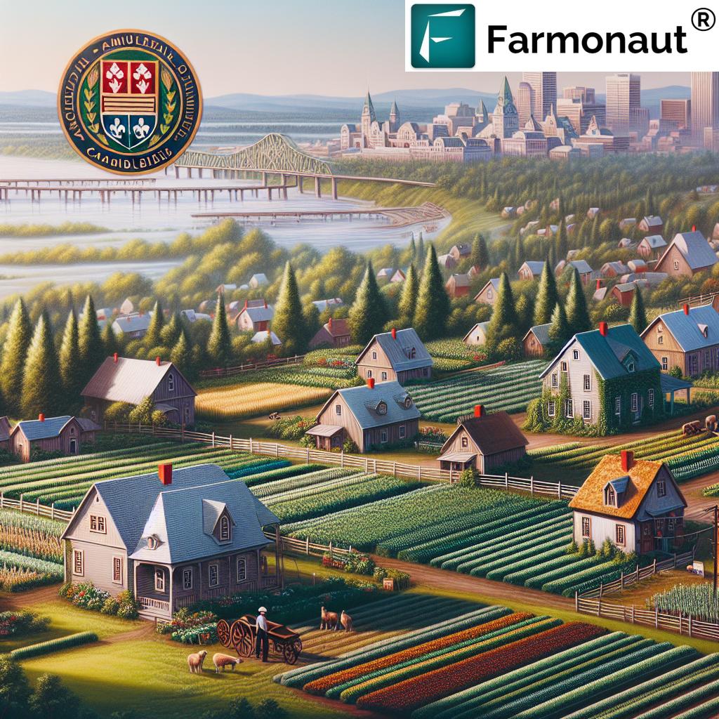 agriculture in Quebec legacy trends