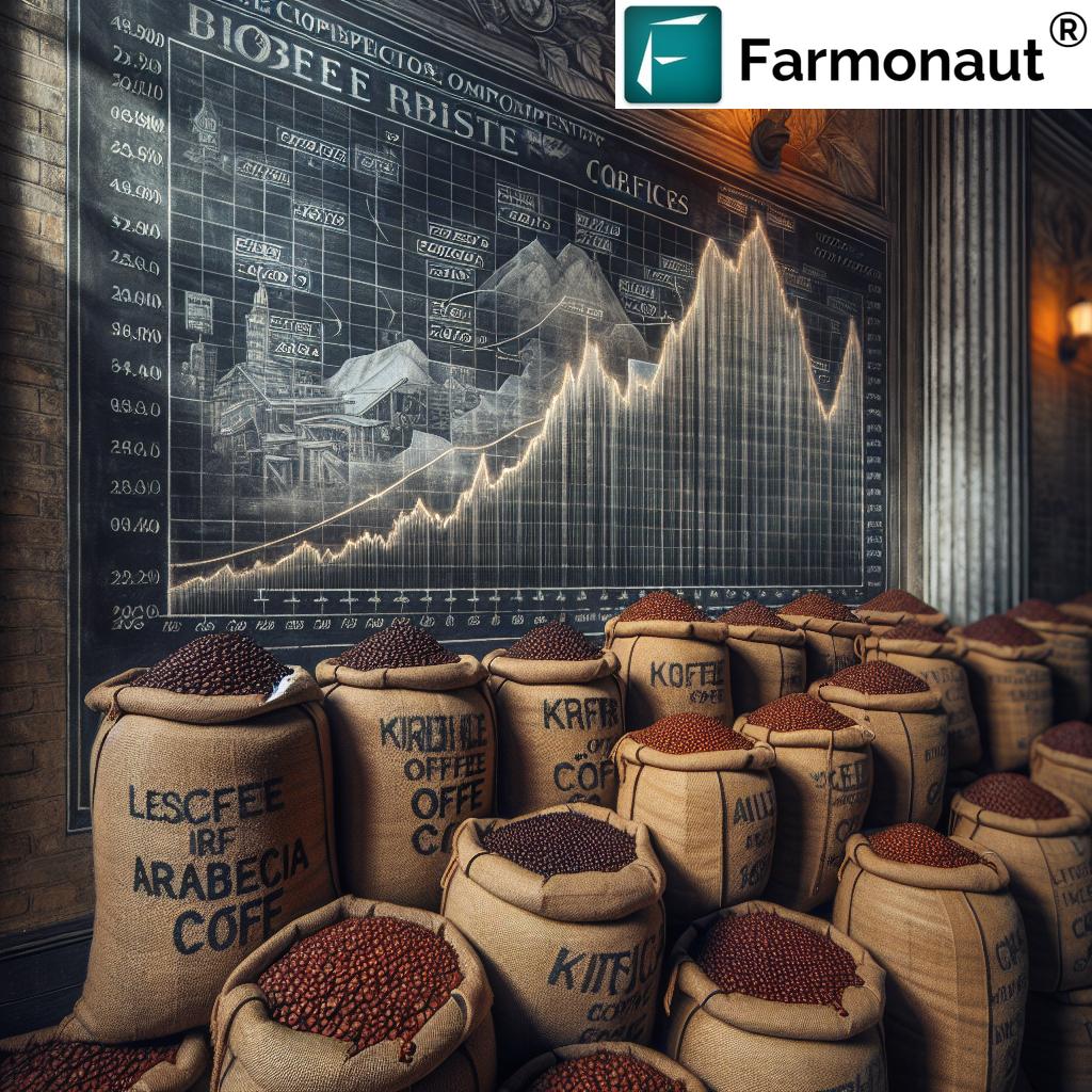 Café arábica Brasil 2025: Preços Históricos e Impacto da Seca