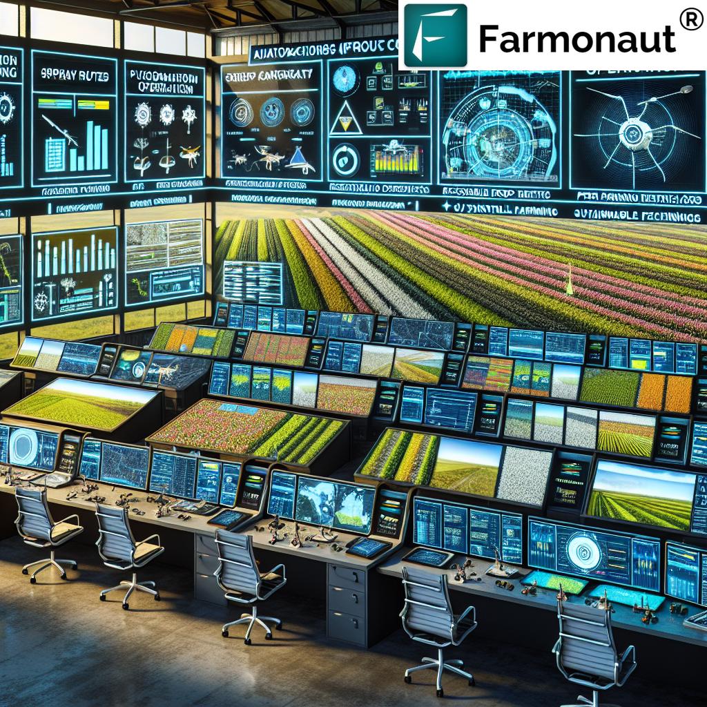 Crop Spraying Drone Revolution: 7 Ways Boosting Us Farms - Precision Farming Drones Image
