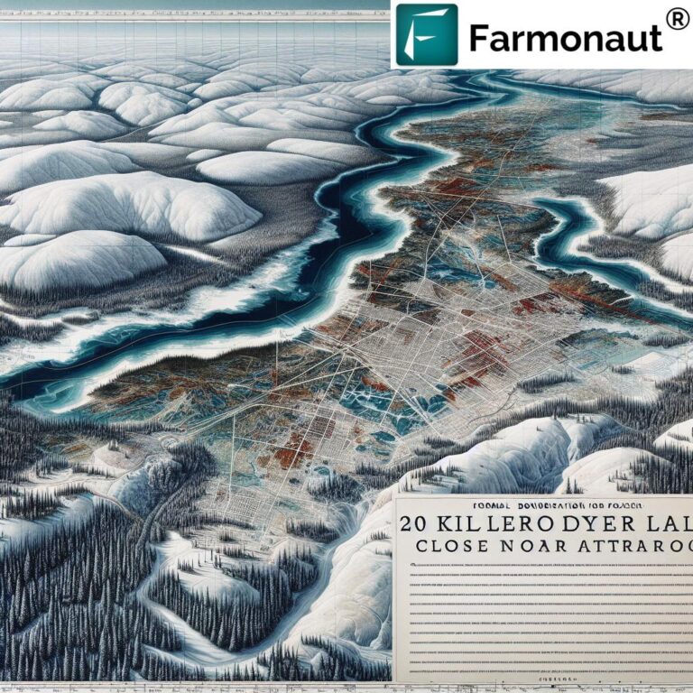 Labrador Mineralexploration 20 km Oxidschicht Zone entdeckt 1