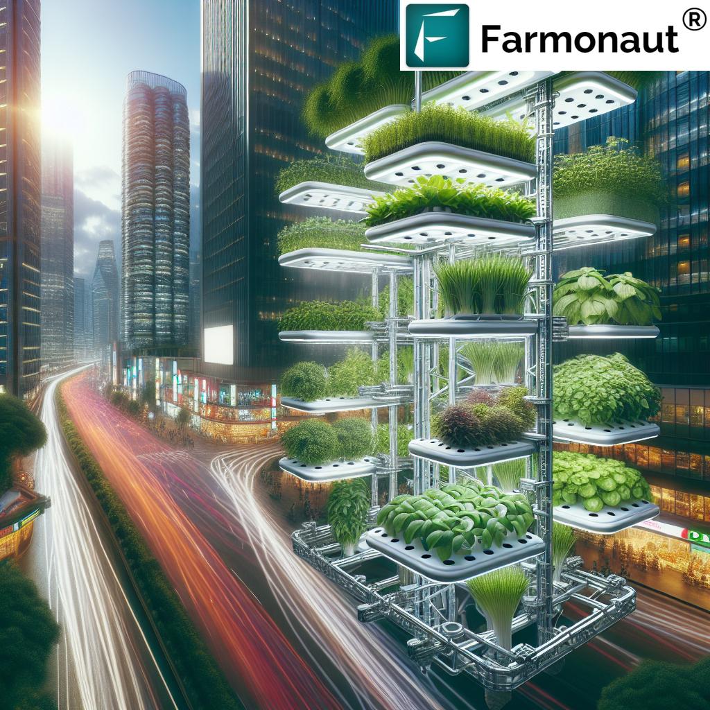 Vertical Hydroponics Urban Farming