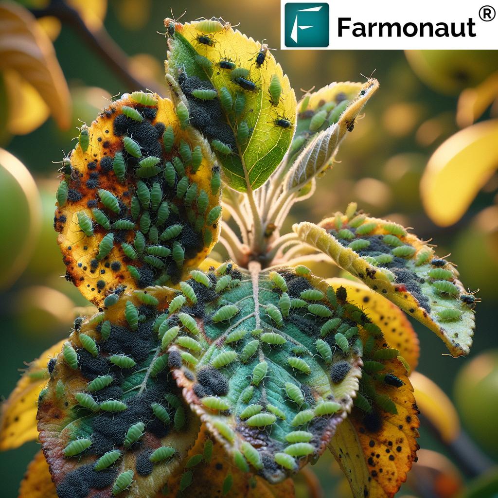 aphids on fruit trees control strategies