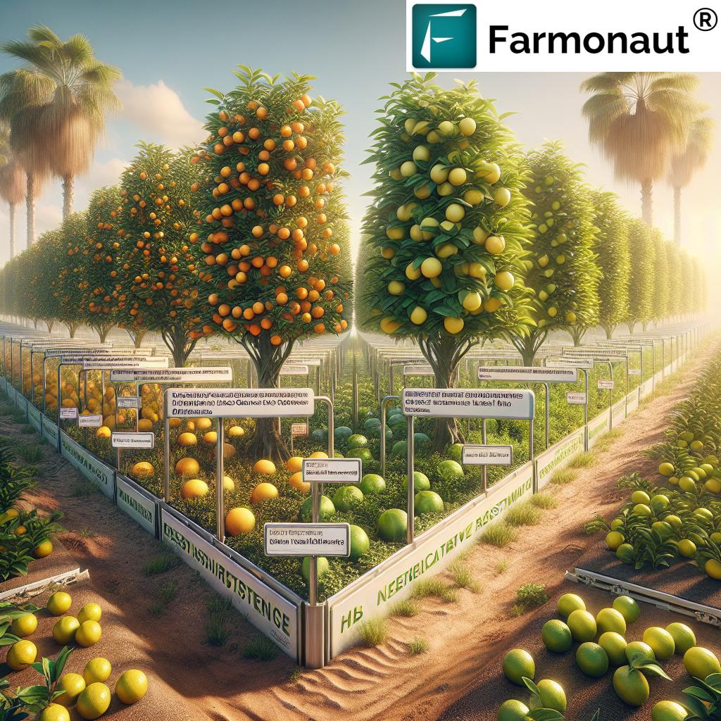 Hlb Management Strategies In Citrus