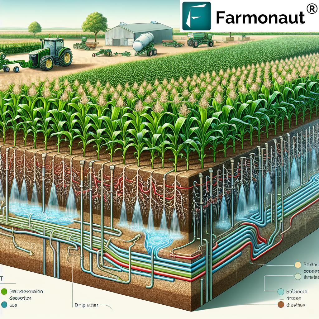 Corn Irrigation: 5 Innovative Systems Boosting Yields Today — Technology In Action, Image Of Modern Maize Irrigation Fields