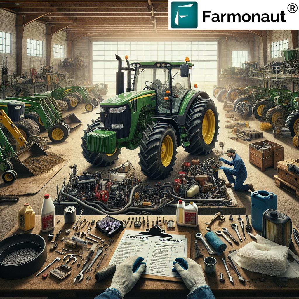 Farm Equipment Maintenance Checklist: 21 Key Tasks - Farmonaut