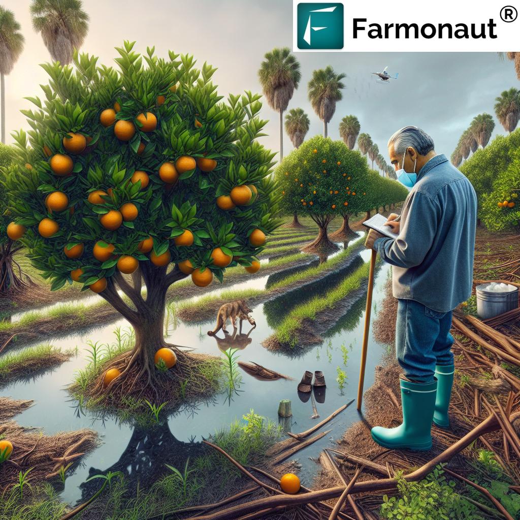 Florida Orange Groves Impacted by Greening Disease and Climate Change