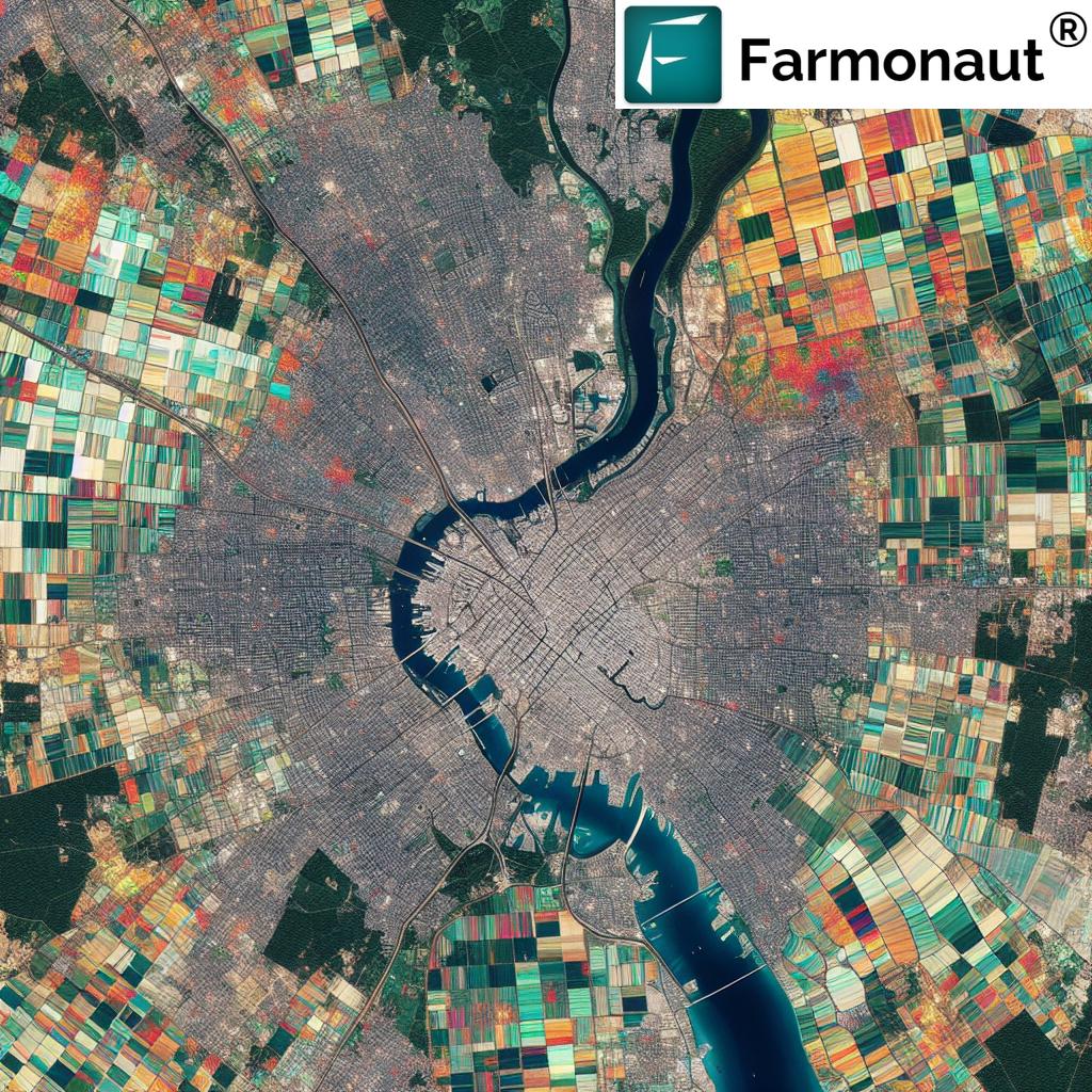 Normalized Difference Built-Up Index Mapping Built-Up Area Satellite Imagery