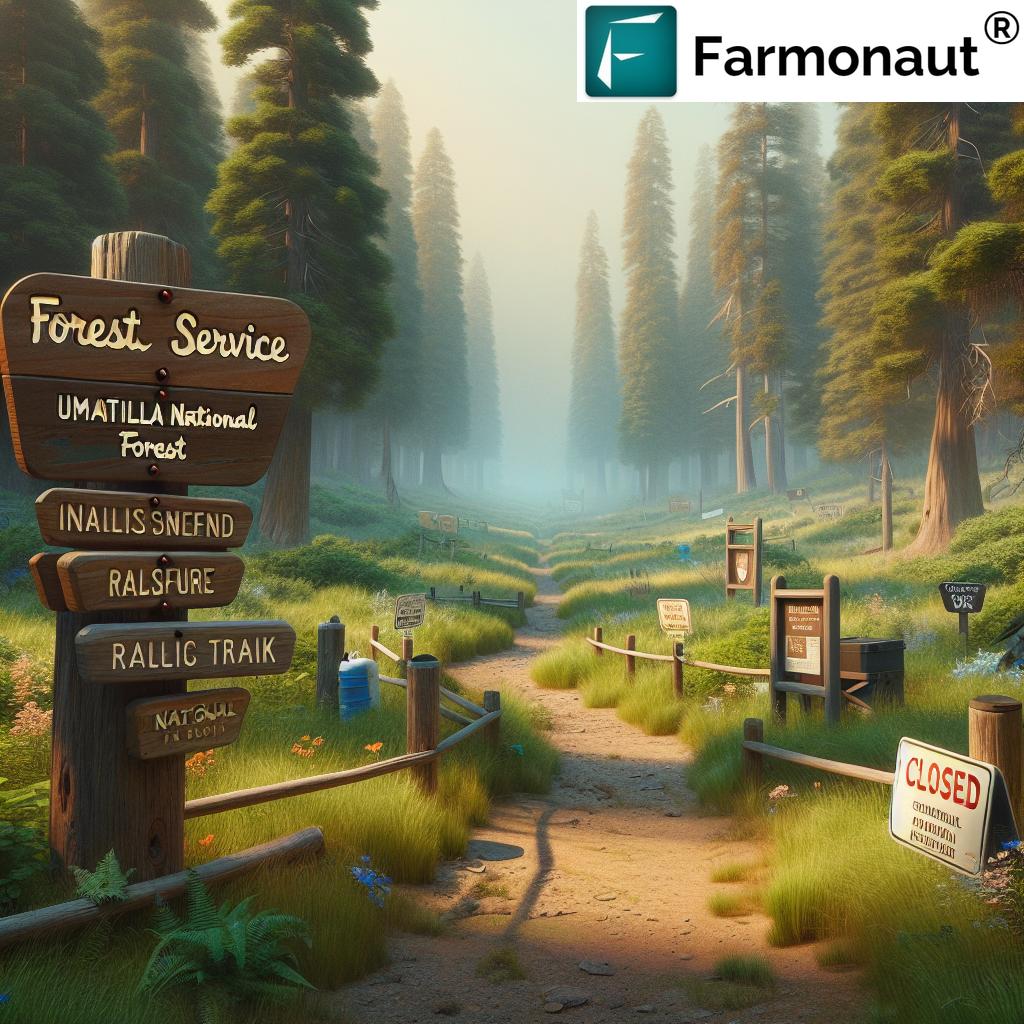 Oregon Washington Forest Service Layoffs Impact Jobs