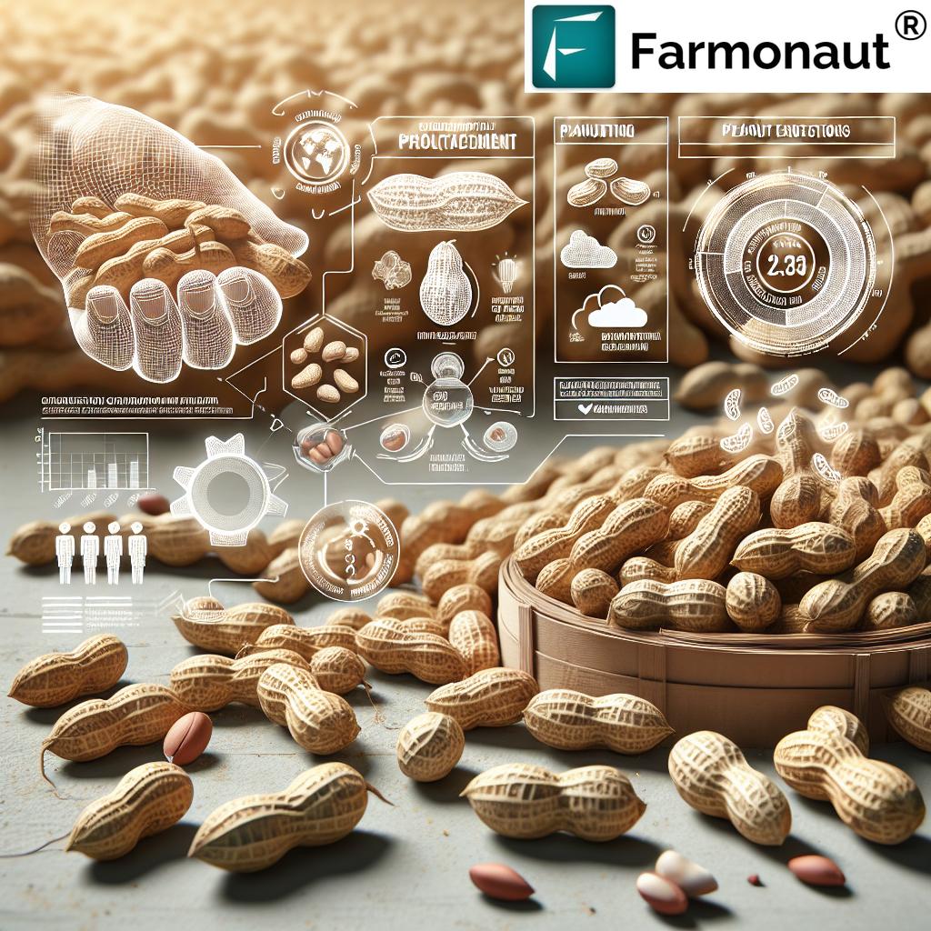 Peanut Growing Hacks: 7 U.s. Farmers’ Secret Practices! - Image Showing Cured And Harvested Peanuts Ready For Storage, Summarizing Key Peanut Cultivation Hacks