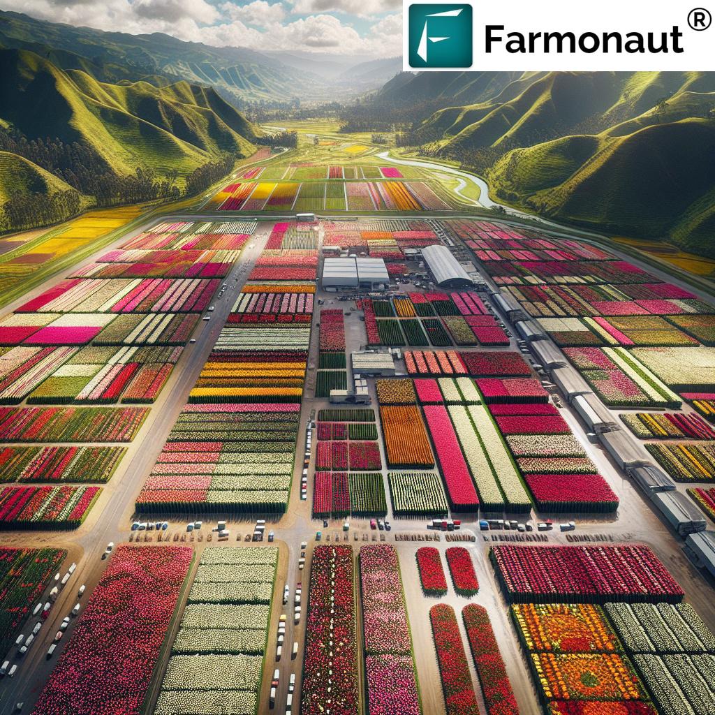 Percentage American Cut Flowers From Colombia: 60%