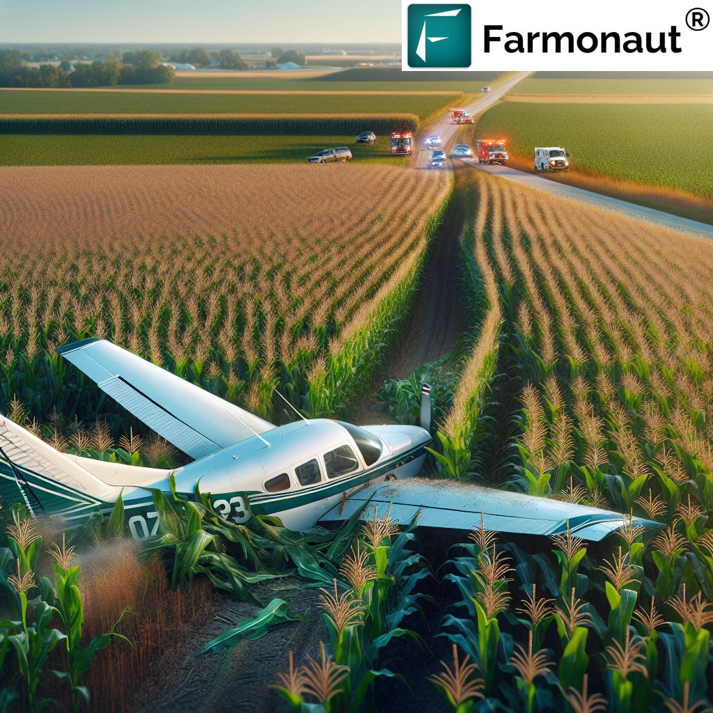 Pilot Lands Plane Safely In Ohio Cornfield Amid Fuel Shortage