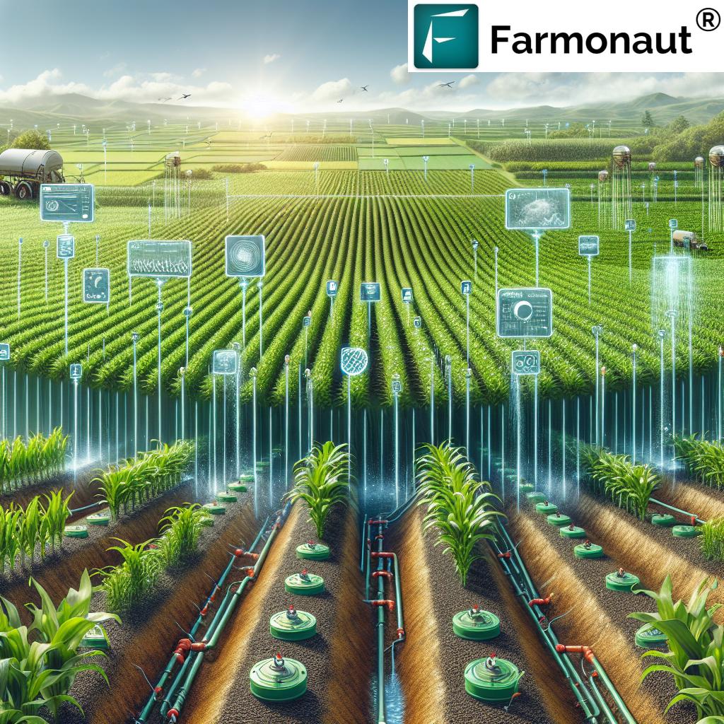 Smart Irrigation Market: 2024 Trends & Sustainability - Farmonaut Smart Irrigation Systems