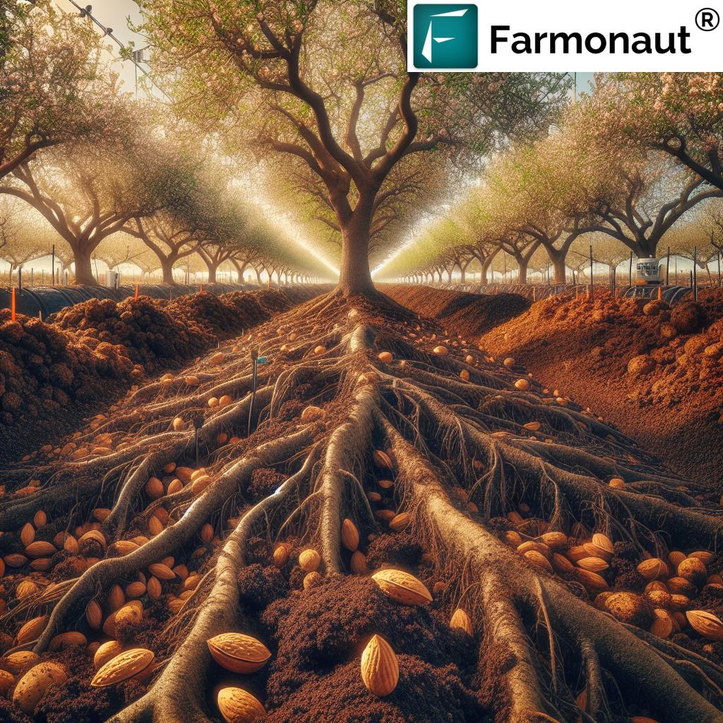 Sustainable Almond Farming Innovations - Drip Irrigation And Precision Water Management