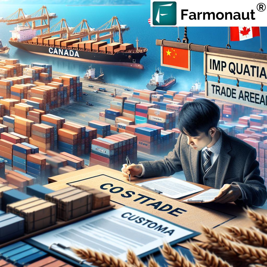Tariffs Canada Applied To Agricultural Products Impact