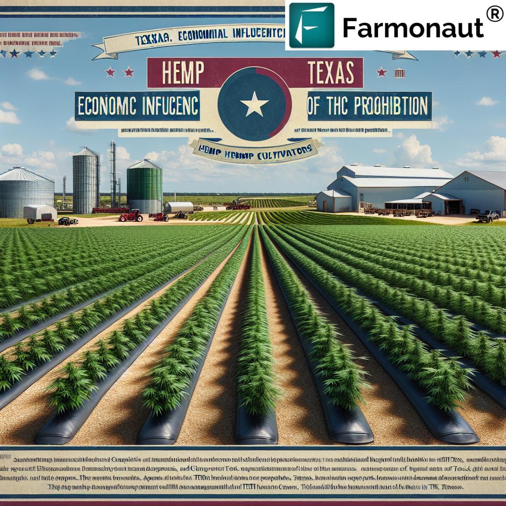 Texas Hemp Farmers Fear Thc Ban, Industry At Risk—Hemp Field In Texas