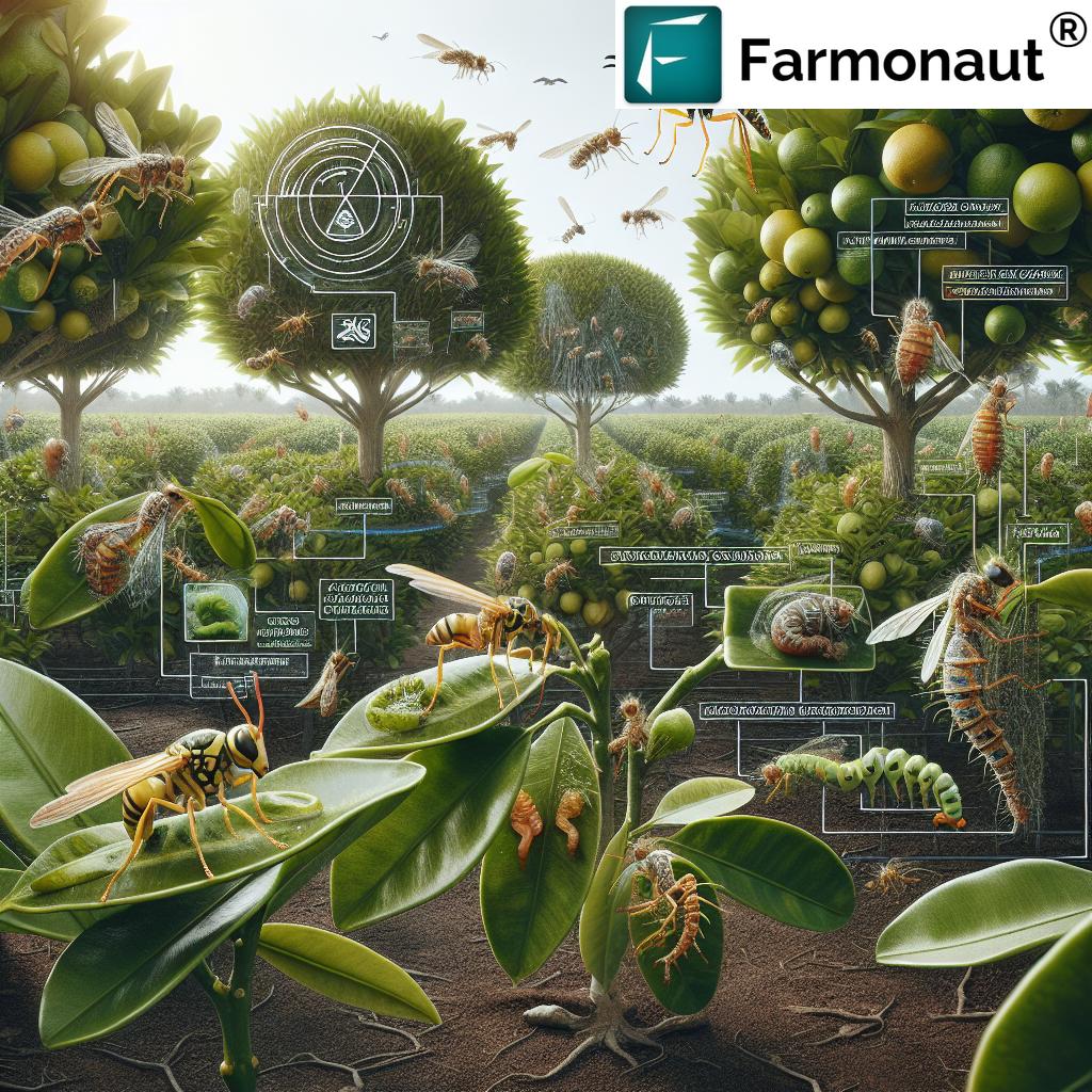 Biological Control Of Citrus Leafminer - Parasitic Wasps