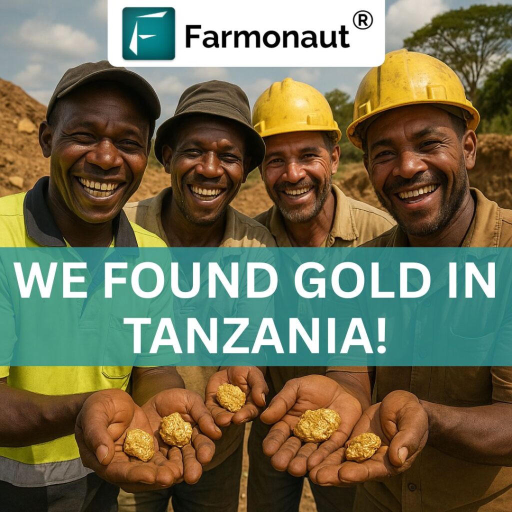 Gold Prospectivity Mapping in Tanzania with Satellite Tech