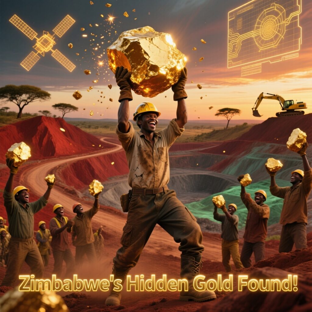 Satellite Gold Prospectivity Mapping in Zimbabwe