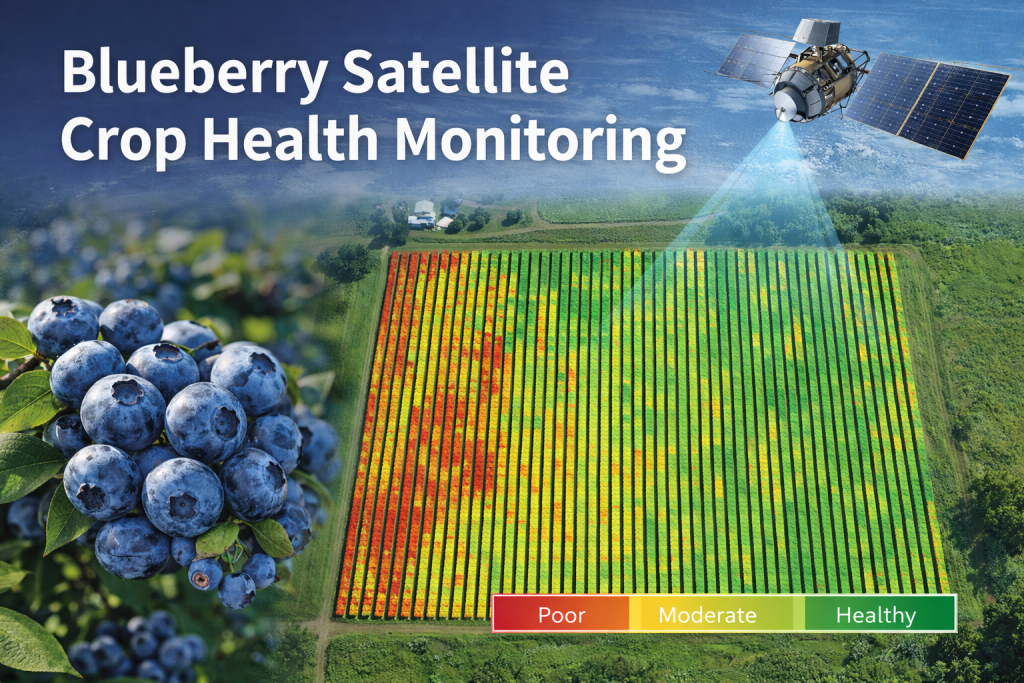 Powerful Blueberry Satellite Monitoring Driving 25 Farm Success