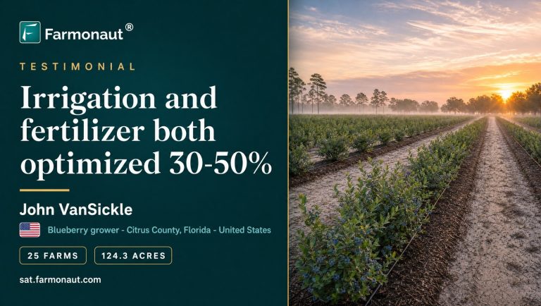 Farmonaut Testimonial John Vansickle Blueberry Grower Florida Irrigation And Fertilizer Optimized 30 50 Farmonaut Testimonial Blueberry Florida Preview 2