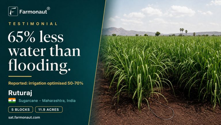 Farmonaut Testimonial Ruturaj Sugarcane Maharashtra Card 1