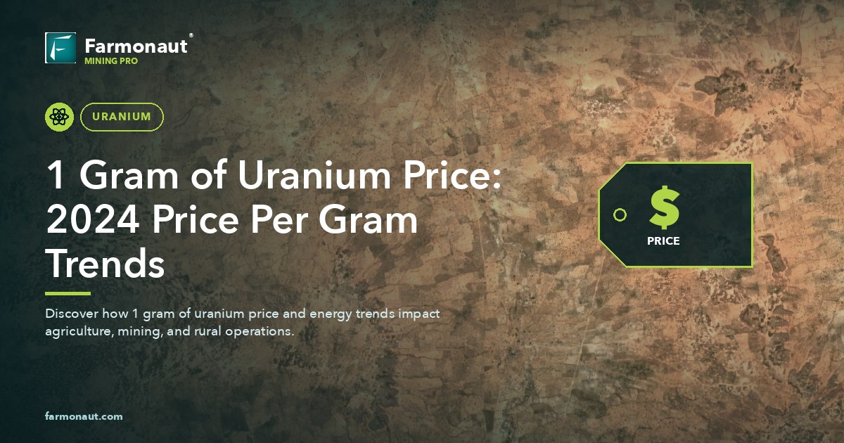 1 Gram Of Uranium Price: 2024 Price Per Gram Trends