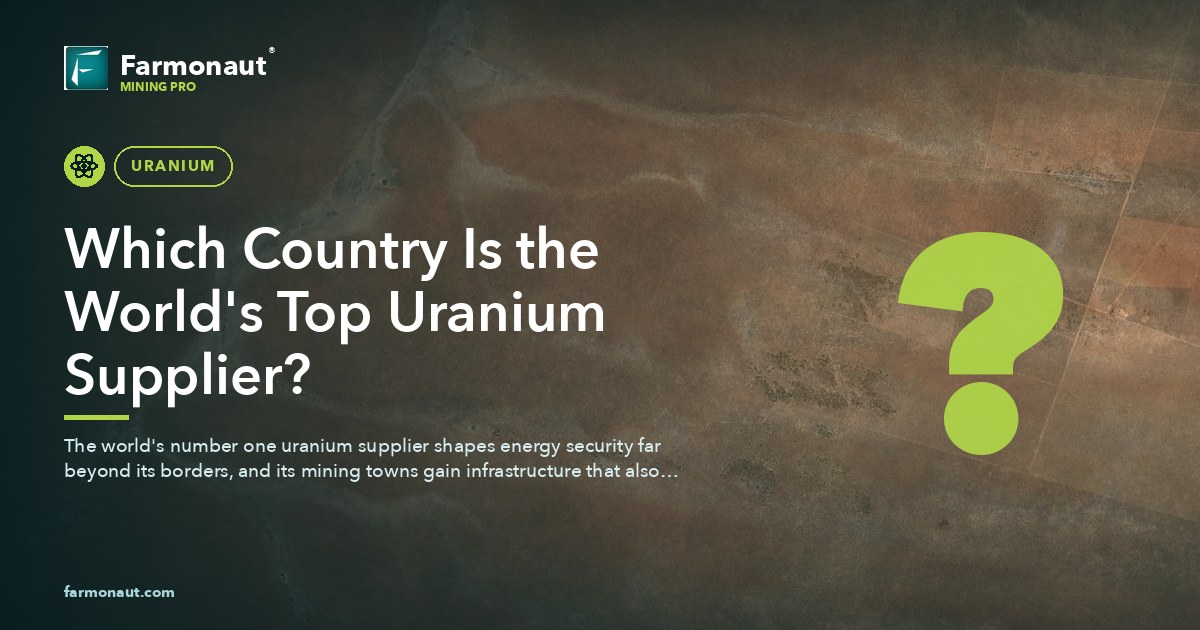 Which Country Is The World'S Top Uranium Supplier?