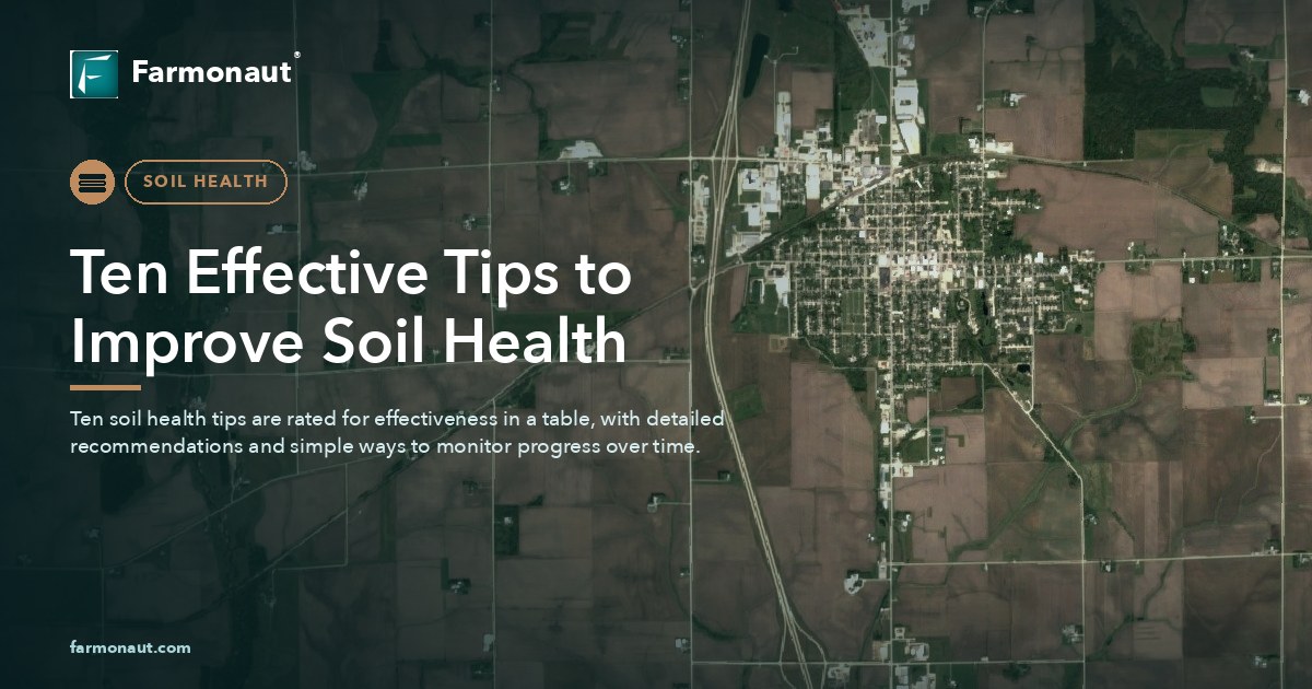 Ten Effective Tips To Improve Soil Health