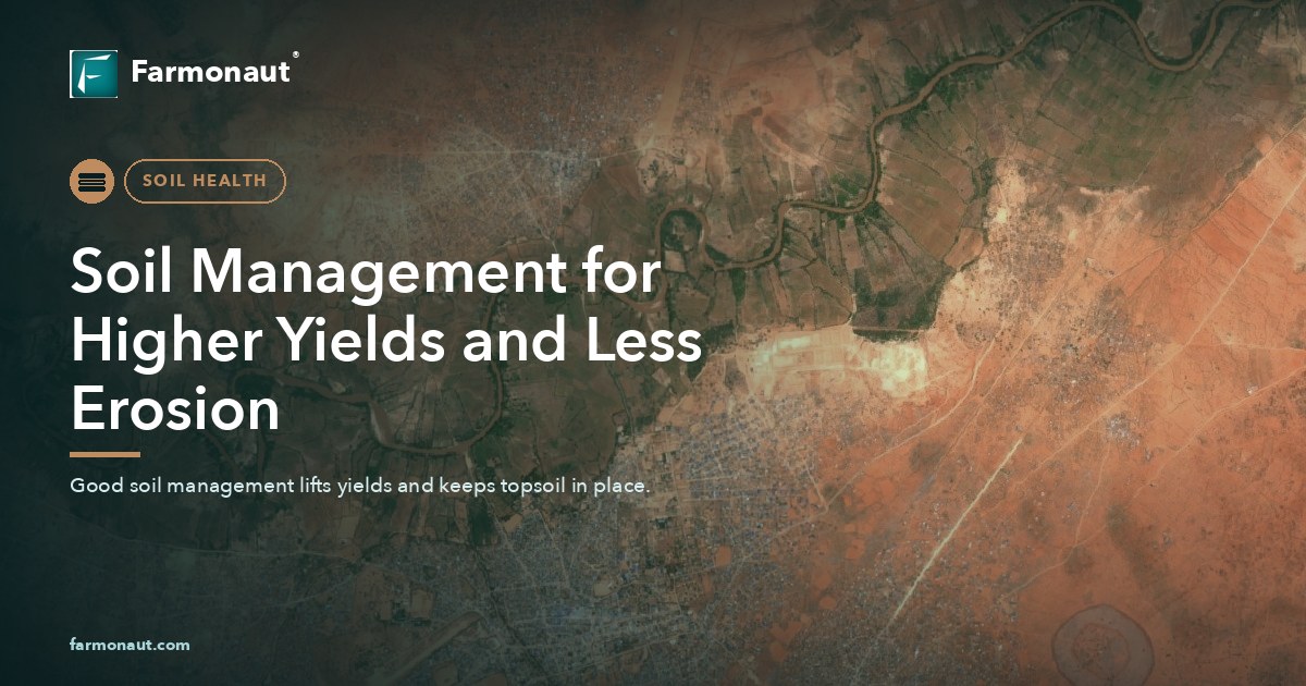 Soil Management For Higher Yields And Less Erosion