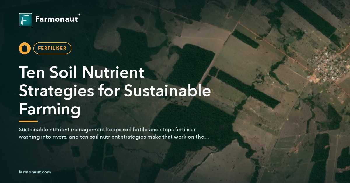 Ten Soil Nutrient Strategies For Sustainable Farming
