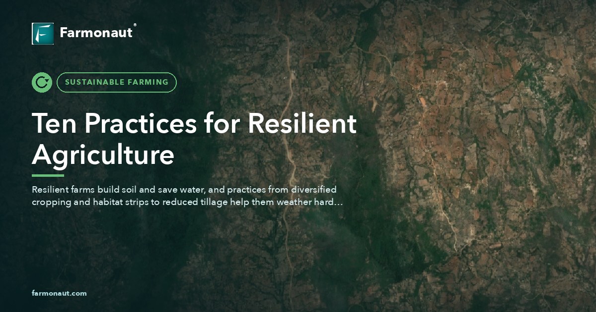 Ten Practices For Resilient Agriculture