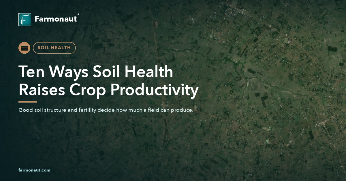 Ten Ways Soil Health Raises Crop Productivity