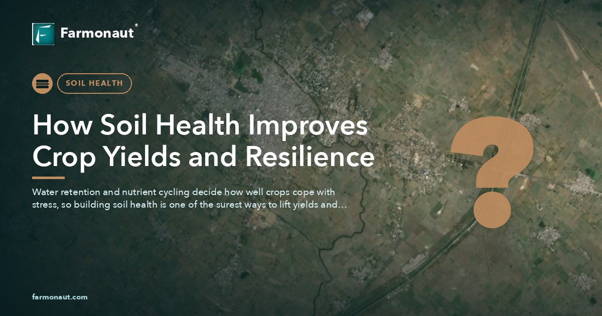 How Soil Health Improves Crop Yields And Resilience