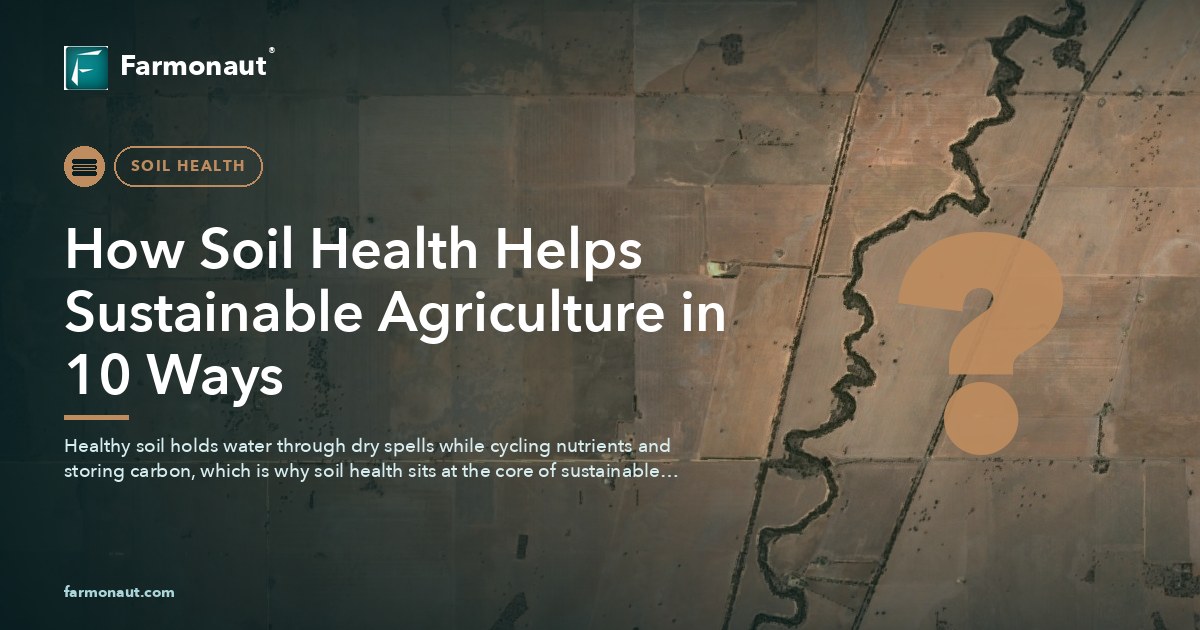 How Soil Health Helps Sustainable Agriculture In 10 Ways