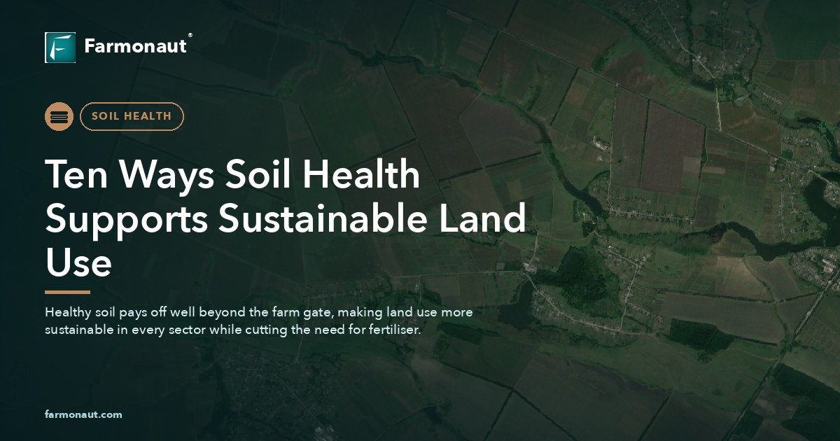 Ten Ways Soil Health Supports Sustainable Land Use